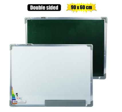 Khoki Board Dry Wipe/Chalk 90X60cm