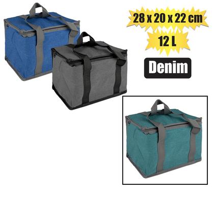Home 'N Leisure Timesavers Cooler-Bag Denim 28X20X22cm 12Lt
