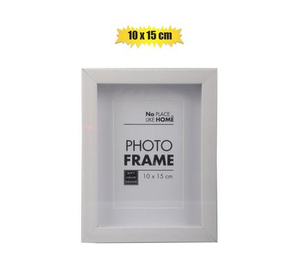 No Place Like Home Picture-Frame Pl Shadow Box 10X15cm Whit
