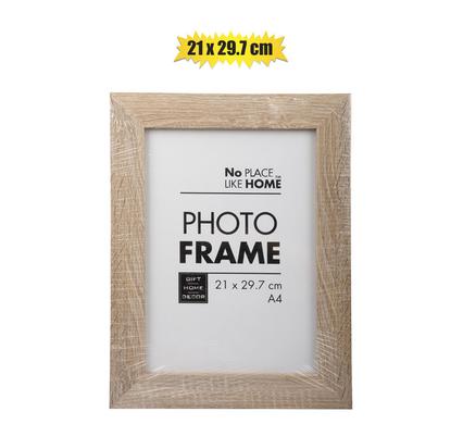 No Place Like Home Picture-Frame Certificate Mdf Wide Edge