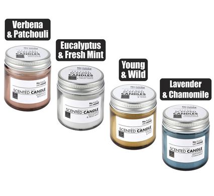 No Place Like Home Candle In Glass Metal Lid Revive