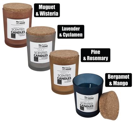 No Place Like Home Candle In Glass Cork Lid Revive