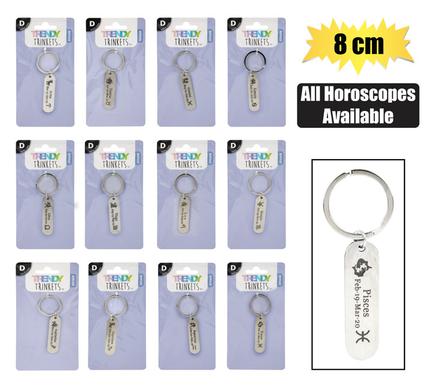 Trendy Trinkets Keychain Horoscope Metal 8cm