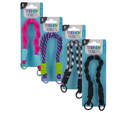 Trendy Trinkets Keychain Corded
