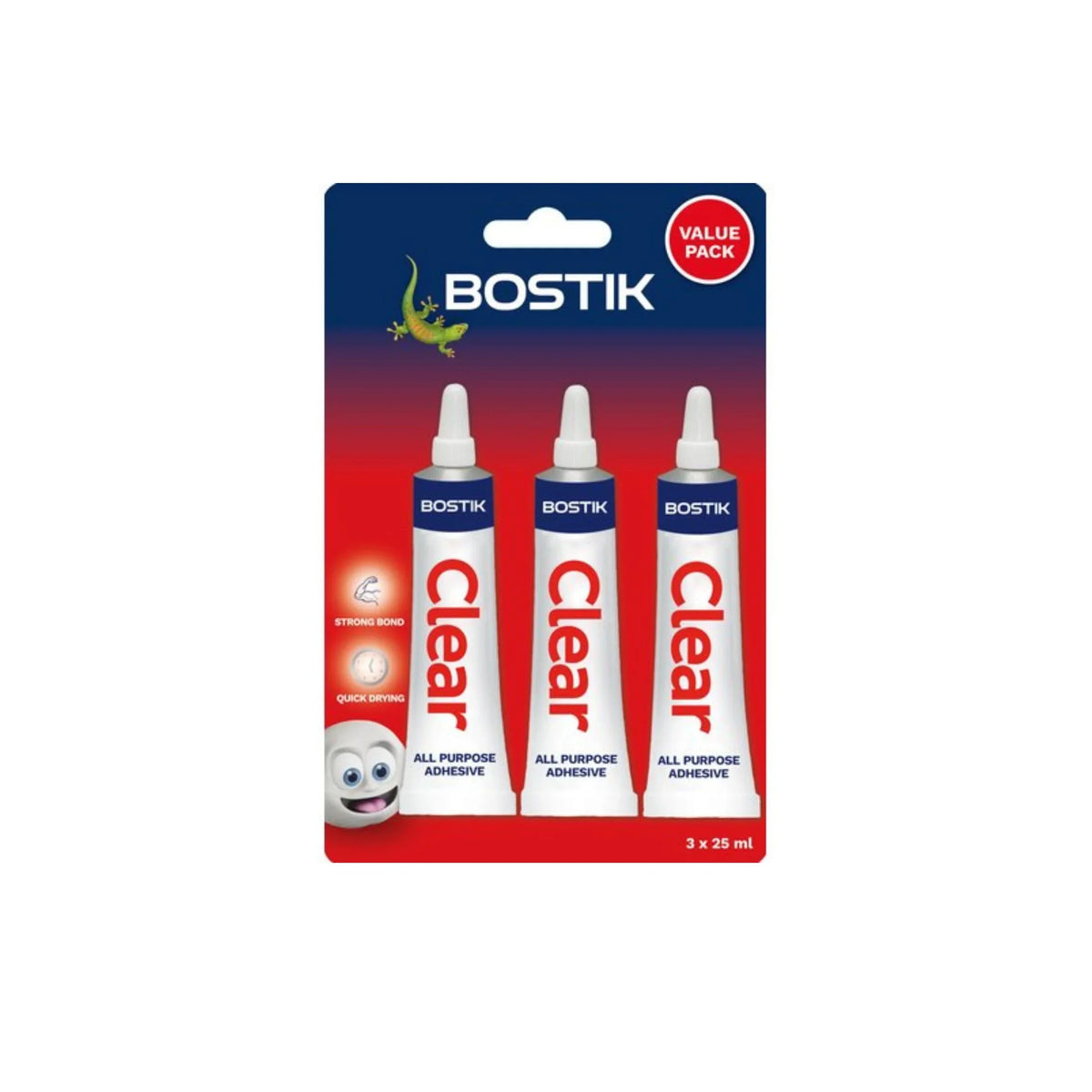 Bostik Clear Adhesive Value Pack