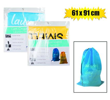 Get Organised Laundry Bag With Drawstring 61X91cm