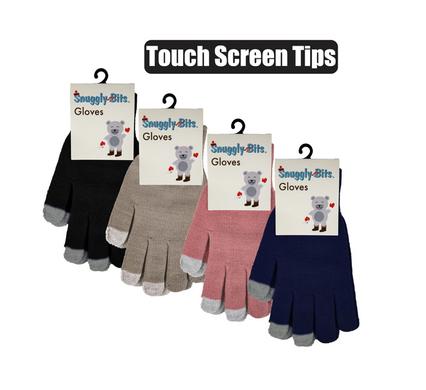 Snuggly Bits Gloves Unisex Touch Screen Tips (175-000010)