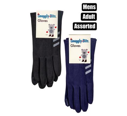 Snuggly Bits Gloves Adults Men'S Assorted