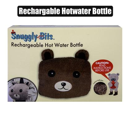 Snuggly Bits Hotwater Bottle Rechargeable With Cover