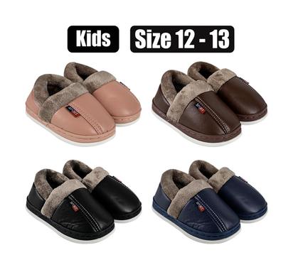 Snuggly Bits Slipper Kids With Lining Size 12-13