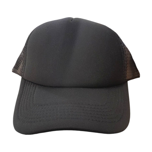Classic Mesh Trucker Cap | Black