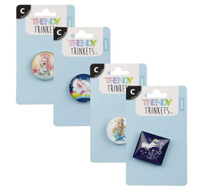 Trendy Trinkets Magnet Crystal Mystical Assorted