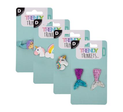 Trendy Trinkets Magnet Mermaid/Unicorn Mini