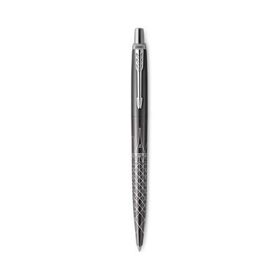 Parker Jotter Special EditionBall Pen Medium Nib Blue Ink Gift Box - Paris Grey Chrome Trim