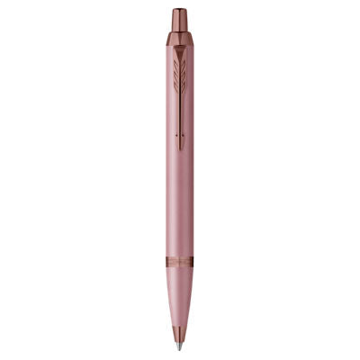 Parker IM FinishingTouch ballpen Medium Nib Blue Ink - Mauve