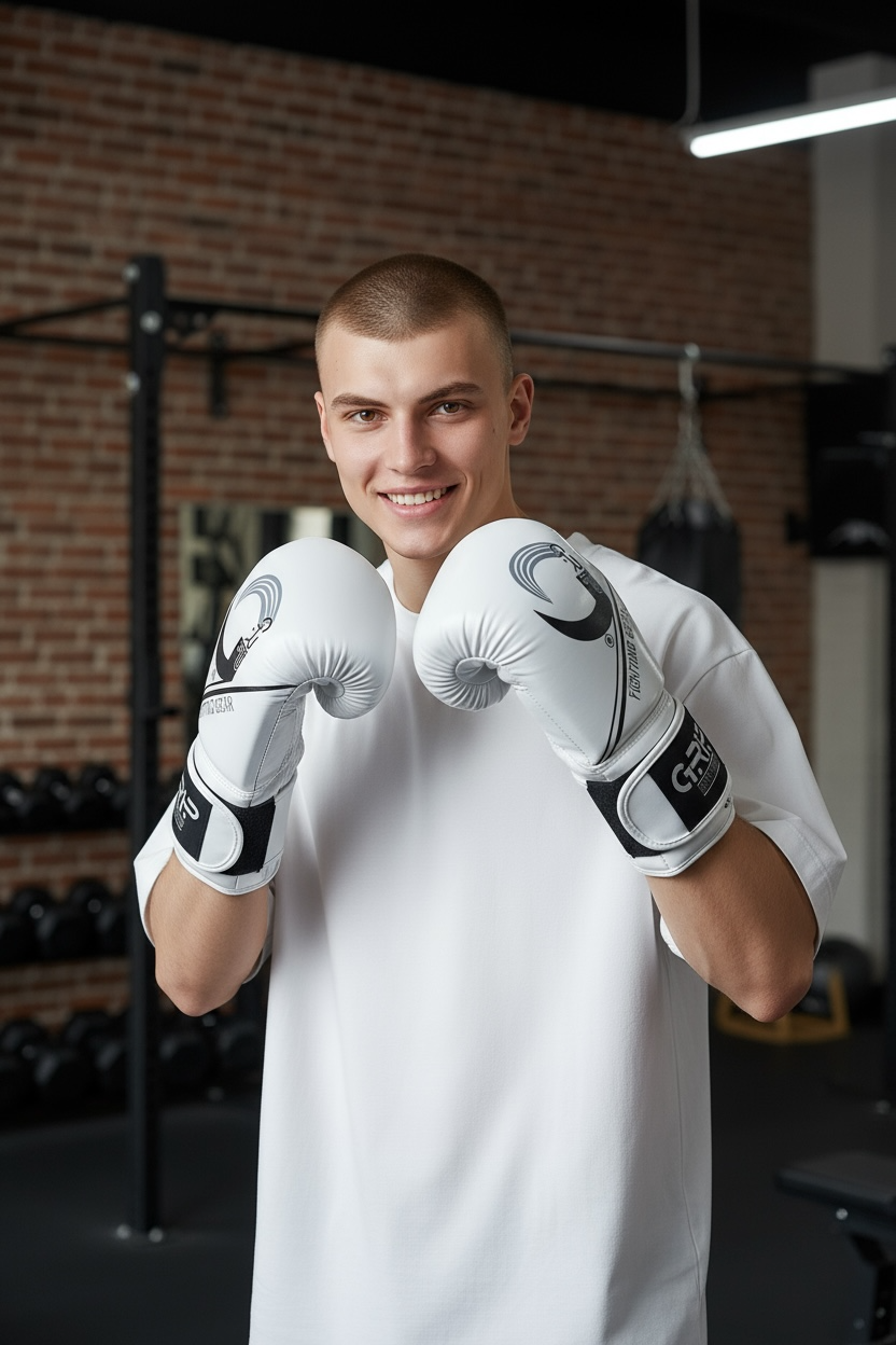 Grip FS Boxing Gloves | G7 Supreme Vinyl | White