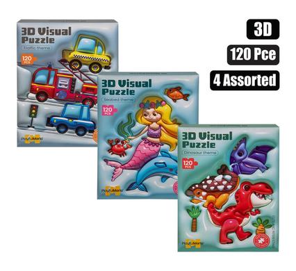 Puzzle 3D Look Visual 120 Piece