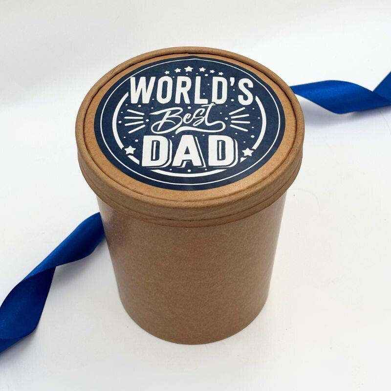 World's Best Dad Gift Tub