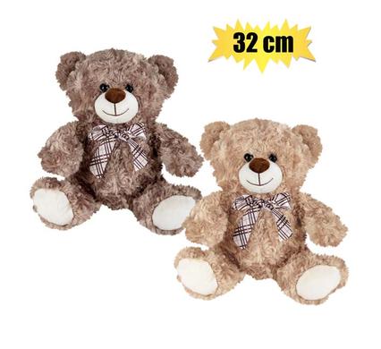 Besties Plush Bear With Ribbon 32cm Assorted