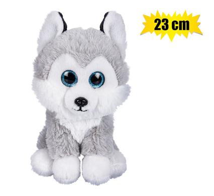 Besties Plush Dog Husky Big Eyes 23cm