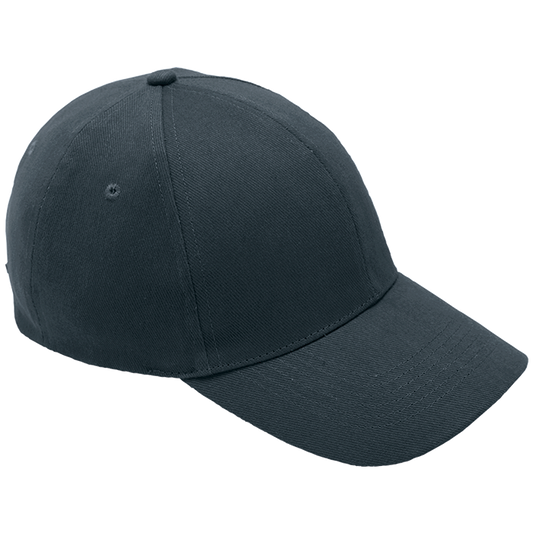 6 Panel Brushed Cotton Cap-6 Panel Caps-Just Brand