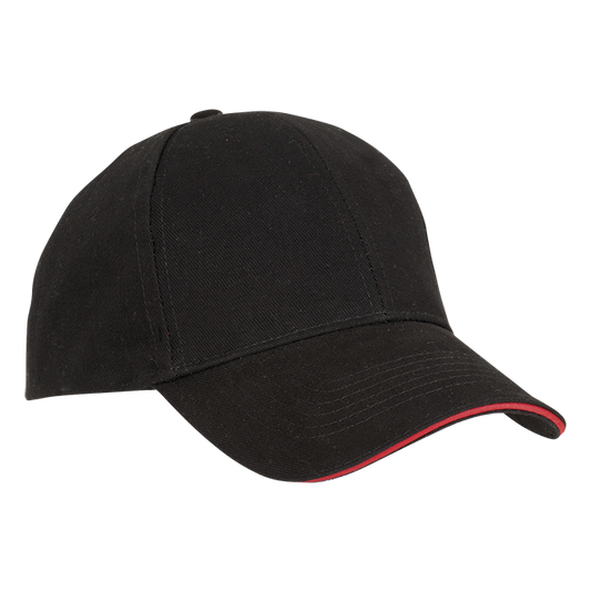 6 Panel Sandwich Peak Cap-6 Panel Caps-Just Brand