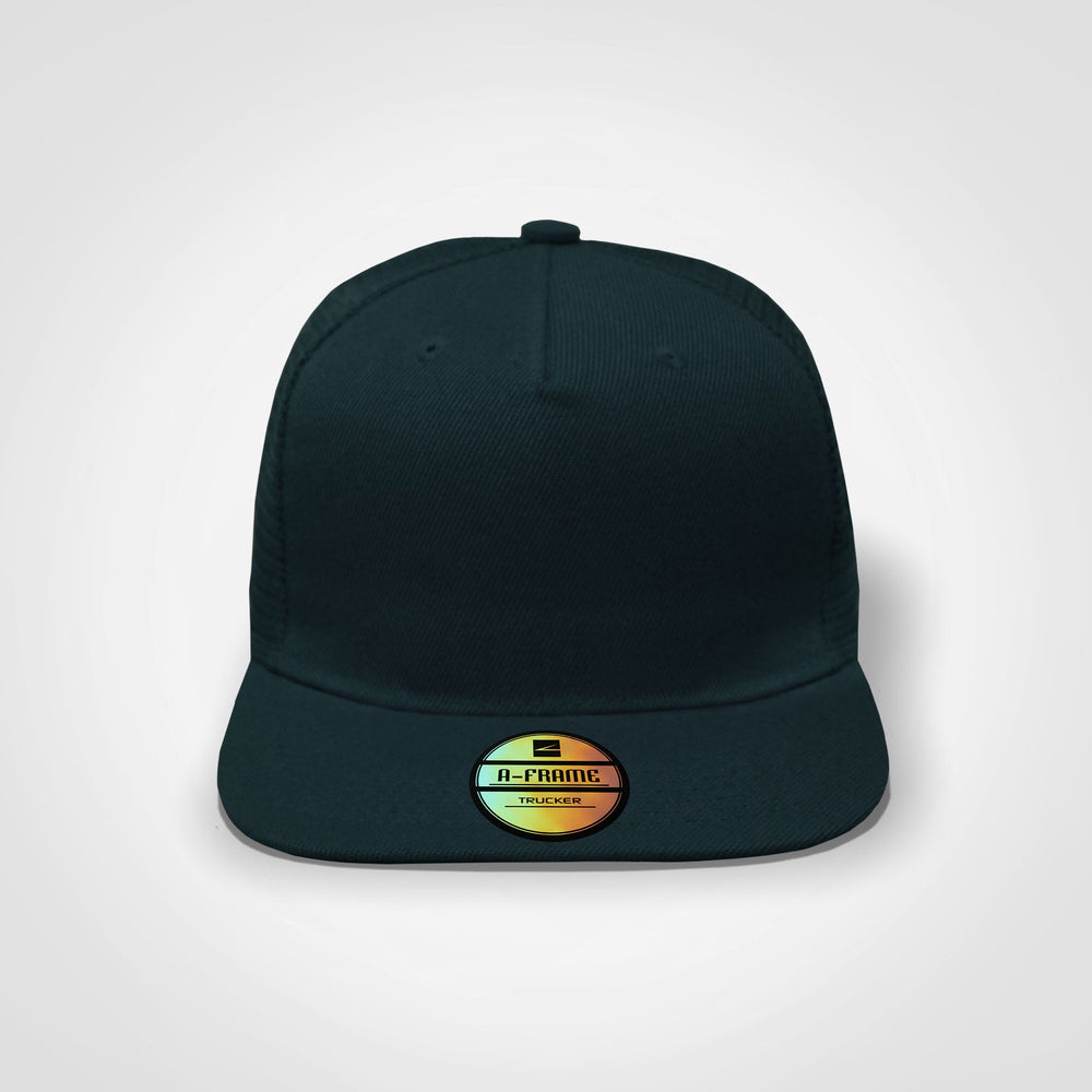 A Frame Trucker Cap-Trucker Caps-Just Brand