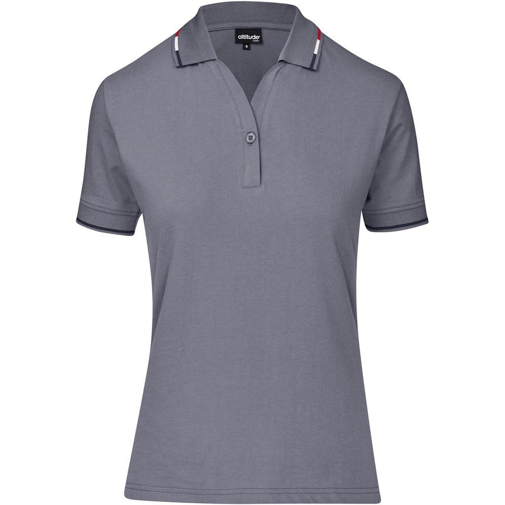 Ladies Ash Golf Shirt Grey – Giftwrap Shop