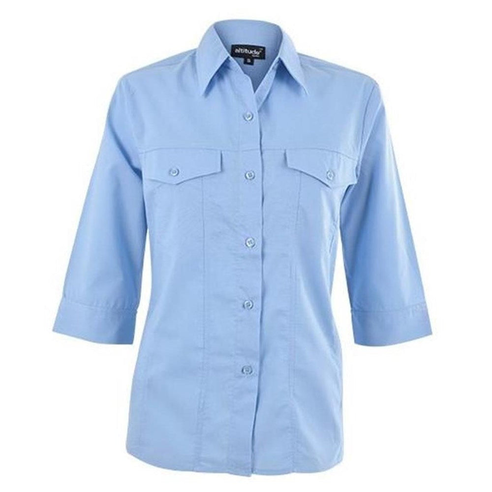 Sally Casual Blouse - Sky Blue | Lounge Shirts | Corporate clothing | Gift Wrap Shop
