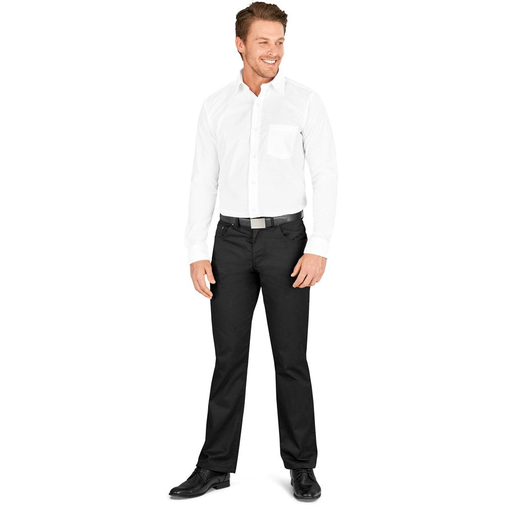 Mens Hudson Chinos - Black-Pants Skirts And Belts | Corporate Clothing | Gift Wrap Shop