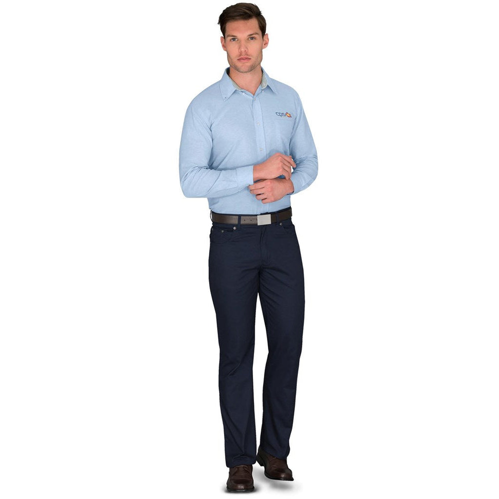 Mens Hudson Chinos - Navy-Pants Skirts And Belts | Corporate Clothing | Gift Wrap Shop