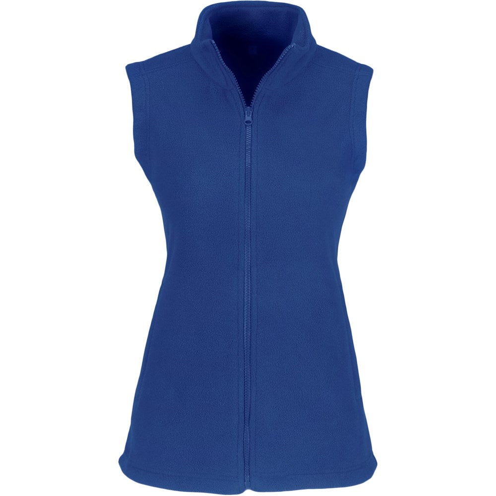 Ladies Yukon Micro Fleece Bodywarmer - Blue | Bodywarmers | Custom-branded Corporate Clothing | Gift Wrap Shop