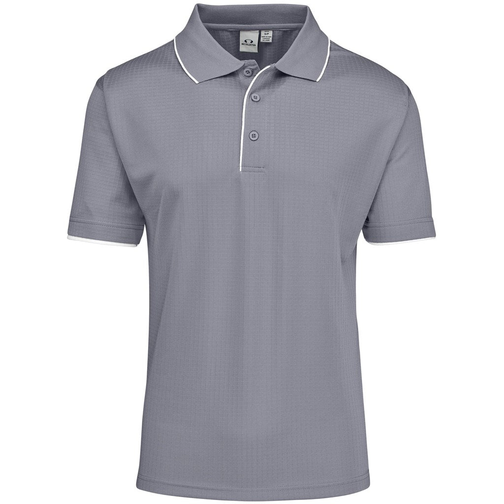 Mens Elite Golf Shirt - Grey – Giftwrap Shop