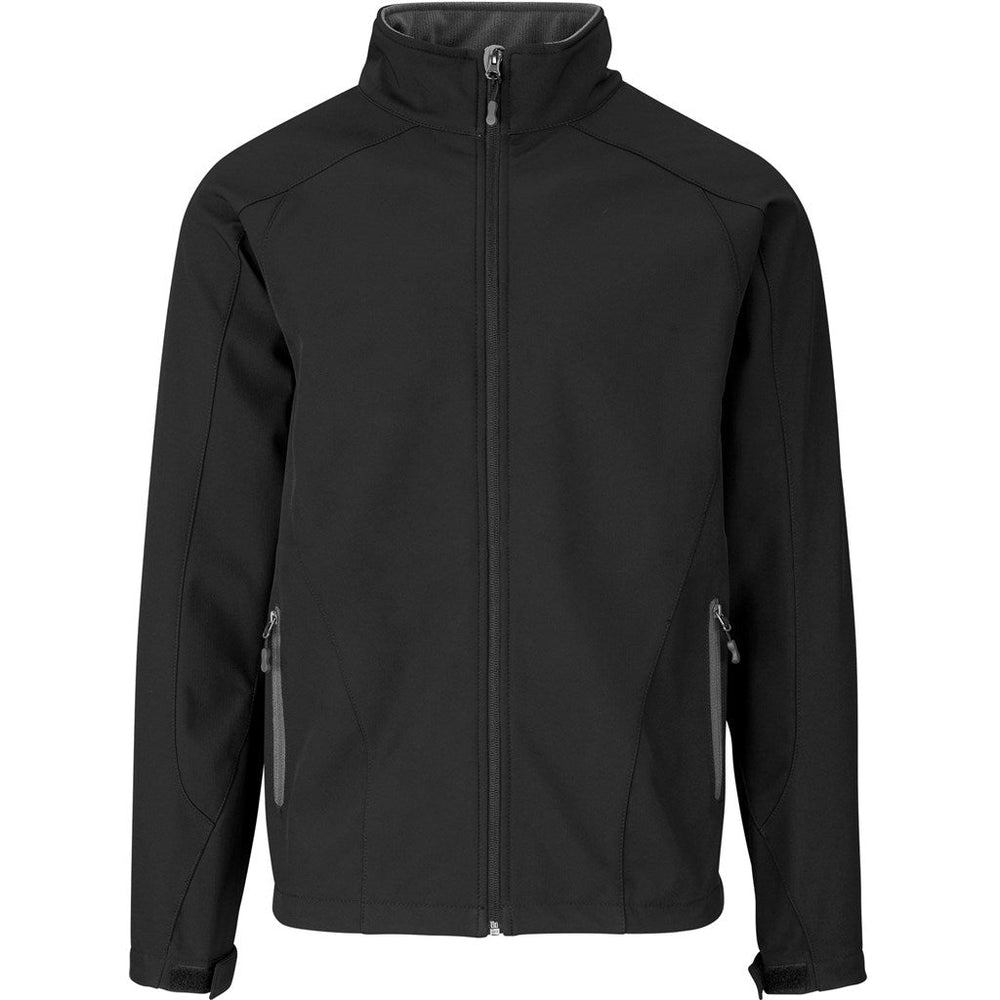 Mens Geneva Softshell Jacket - Black | Jackets | Custom-branded corporate clothing | Gift Wrap Shop