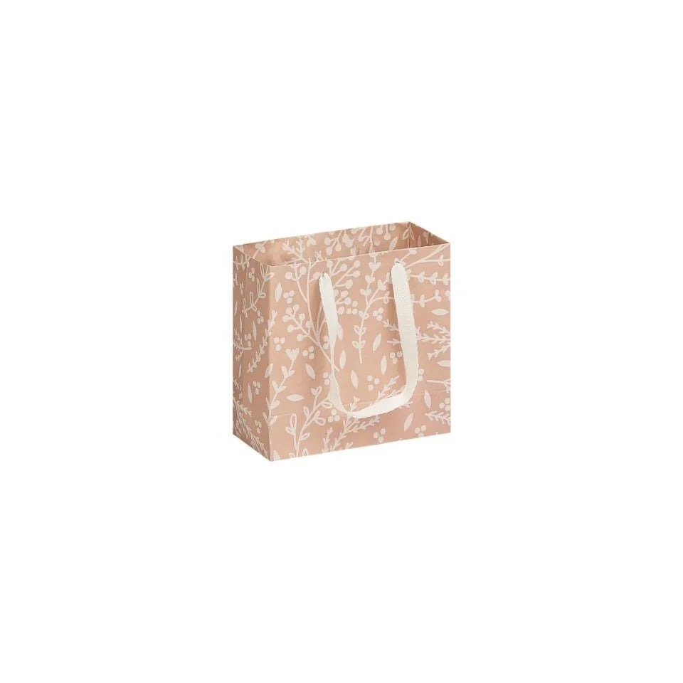 Blush Botanical Carrier Bag