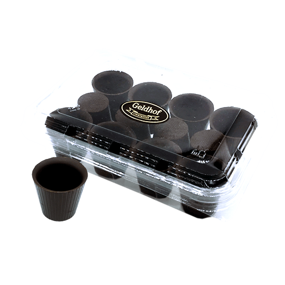 Geldhof Dark Chocolate Shooter Cups
