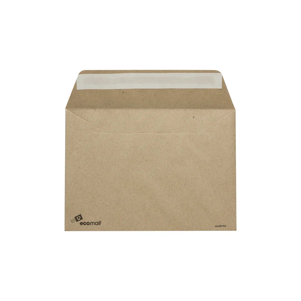 Brown C6 Envelopes Simpli Stick