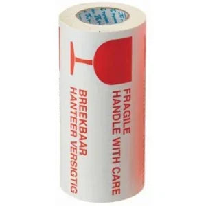 Tower White Fragile Labels