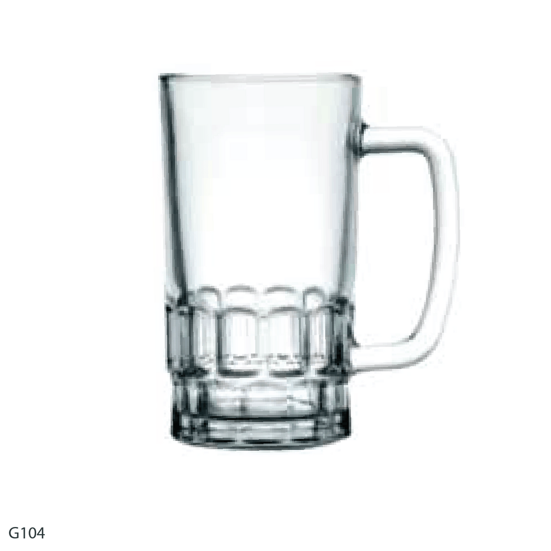 Glass Beer Beer Mug 560ML | Beer Glass With Handle | Beer Glasses