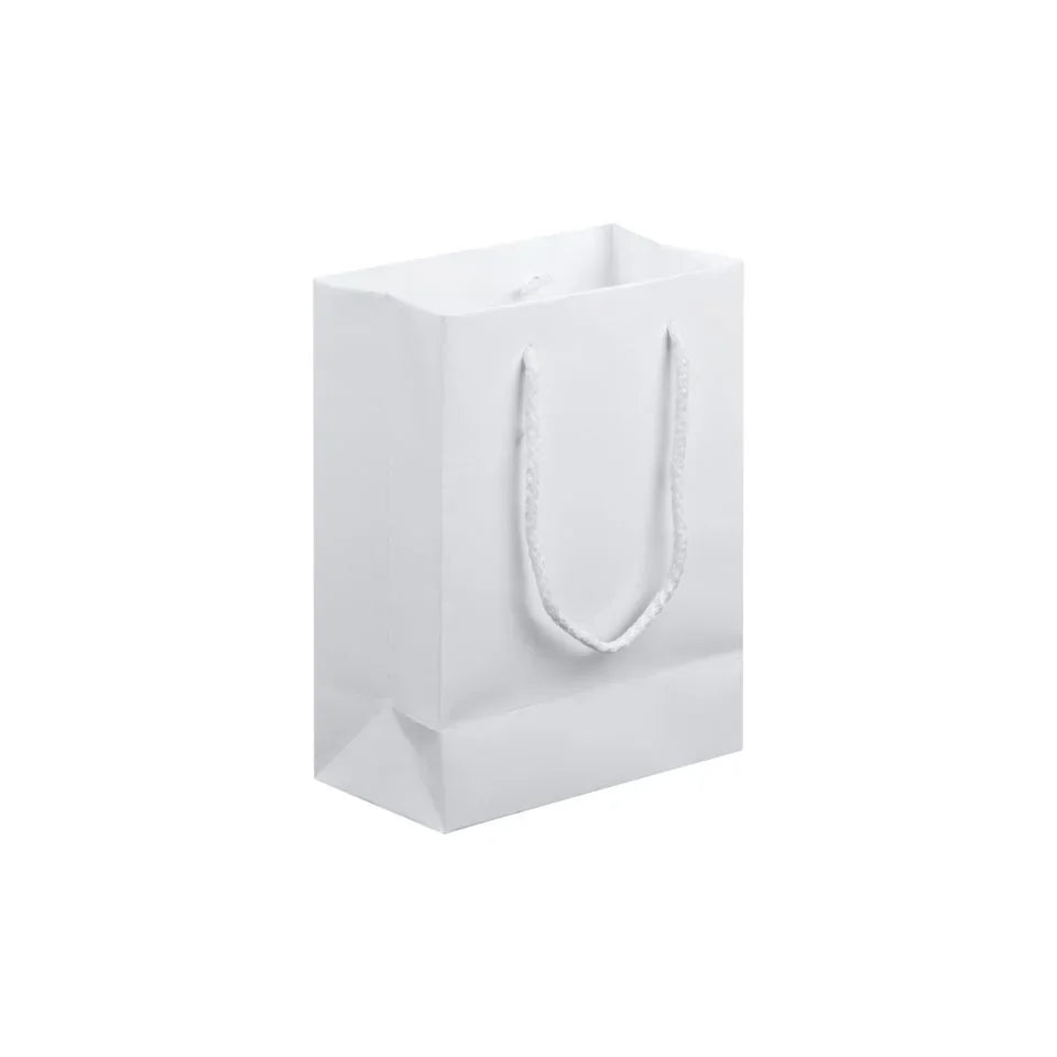 Gloss White Carrier Bag