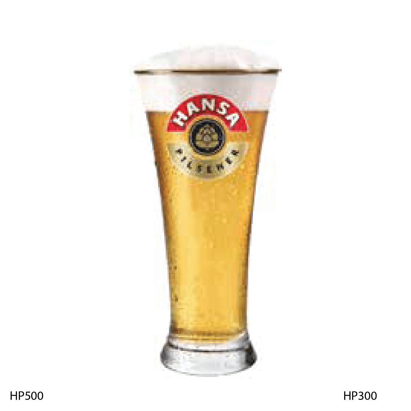 Hansa Pilsner Beer Glass 500ML