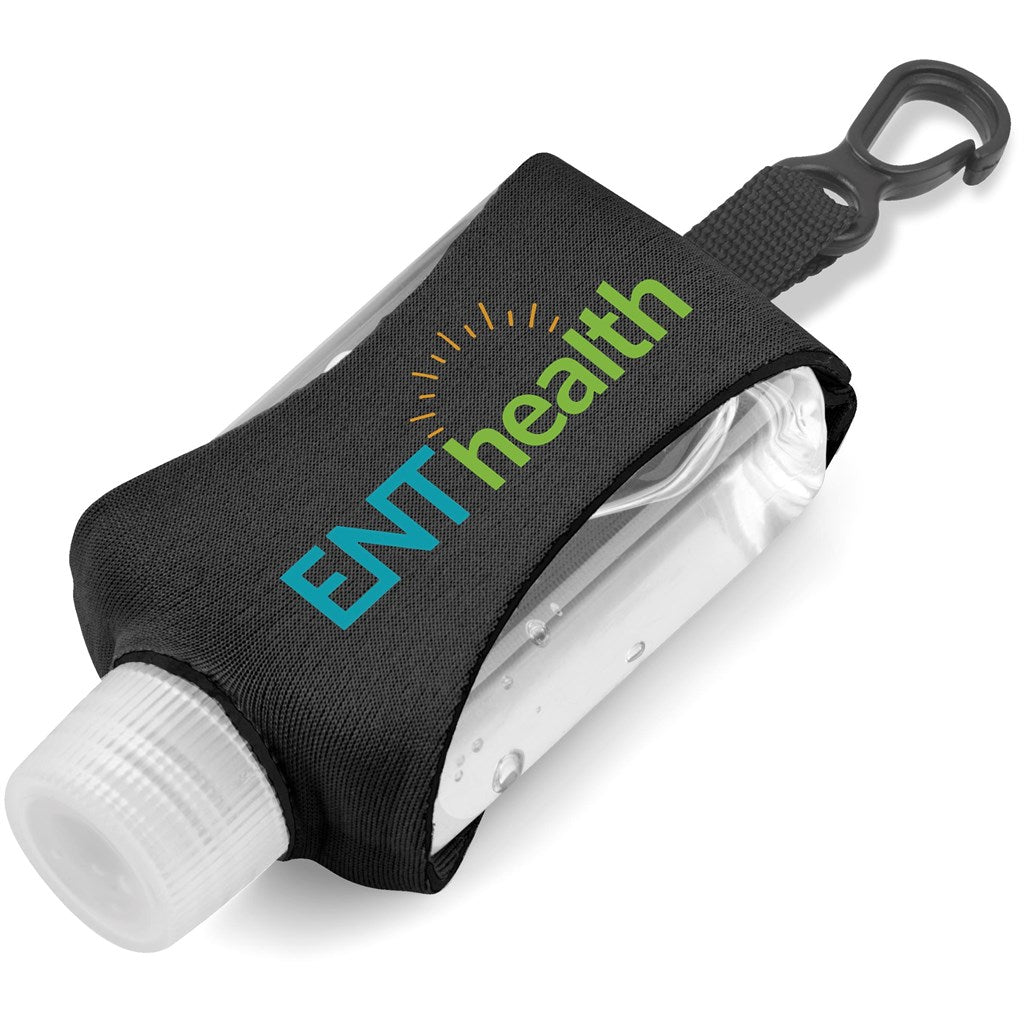 Watford Gel Hand Sanitiser - 50ml - Black | Hand Sanitisers | Custom branded & personalised promotional gifts | Gift Wrap Shop