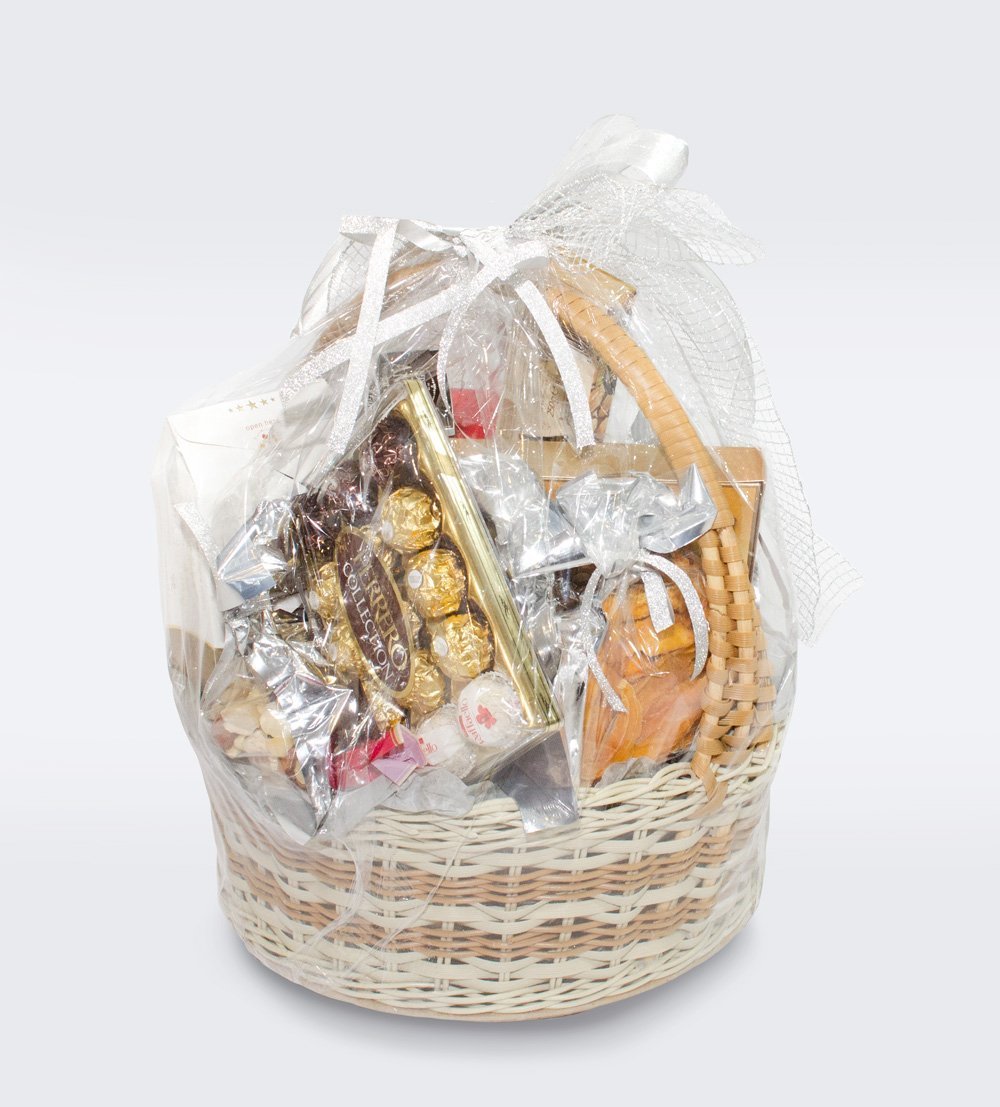 Jumbo Nuts, Dried Fruit & Chocolate Gift Basket