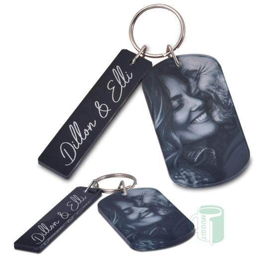 Keyring Sublimer 2T Duo - Pack of 5 - product view 2