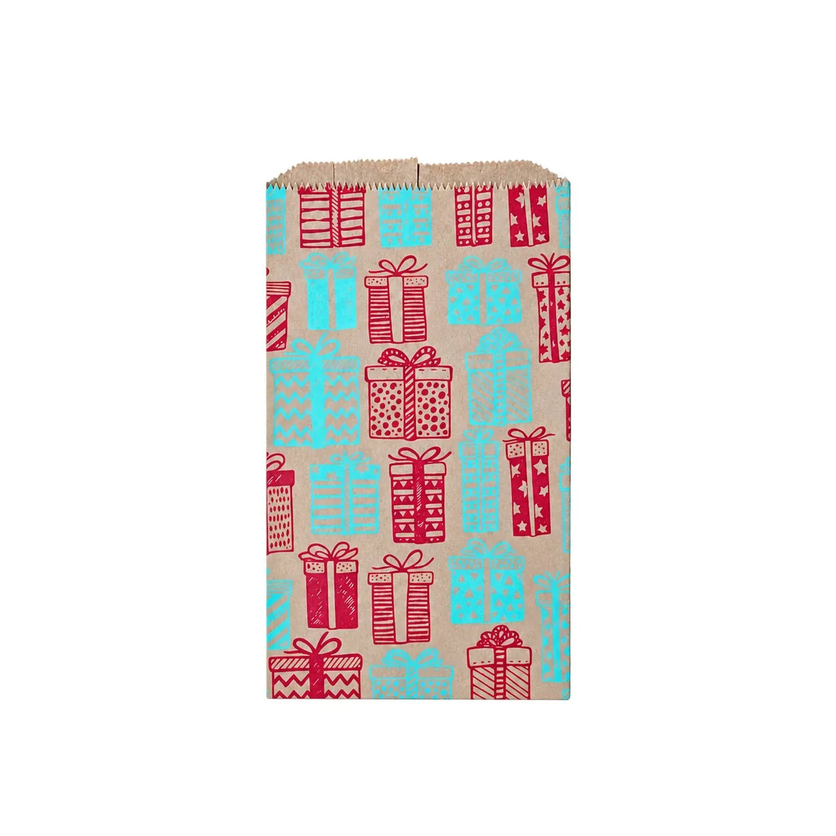 Red & Green Gift Pattern Packets