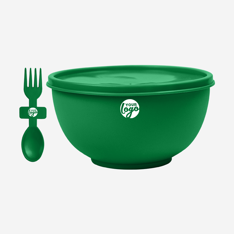 Miso Plastic Bowl with Fork Spoon – Lumoss