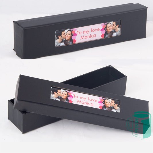 Gift Box Black Rectangular - product view 2