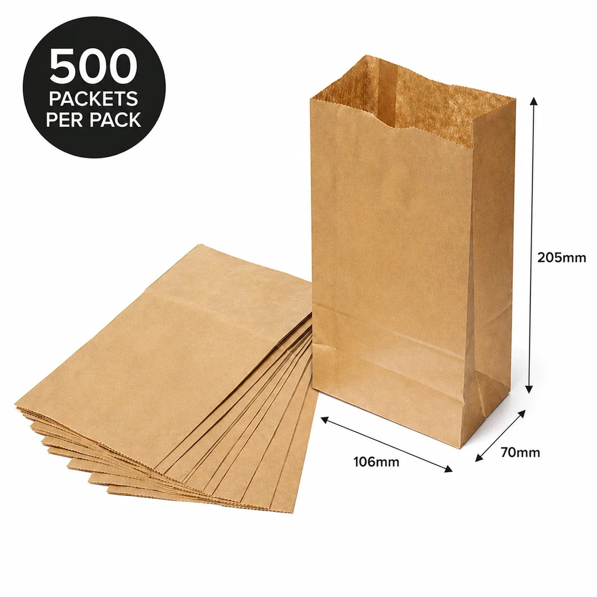 Self Opening Packets Size 2