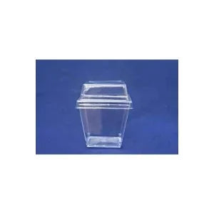 Square Dessert Cups with Lids