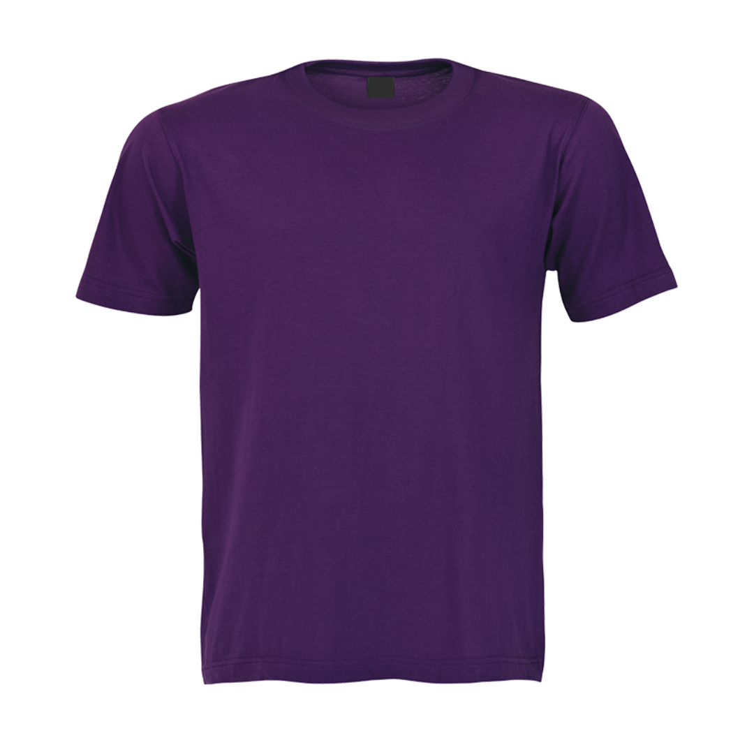 Purple 145g Budget T-Shirts